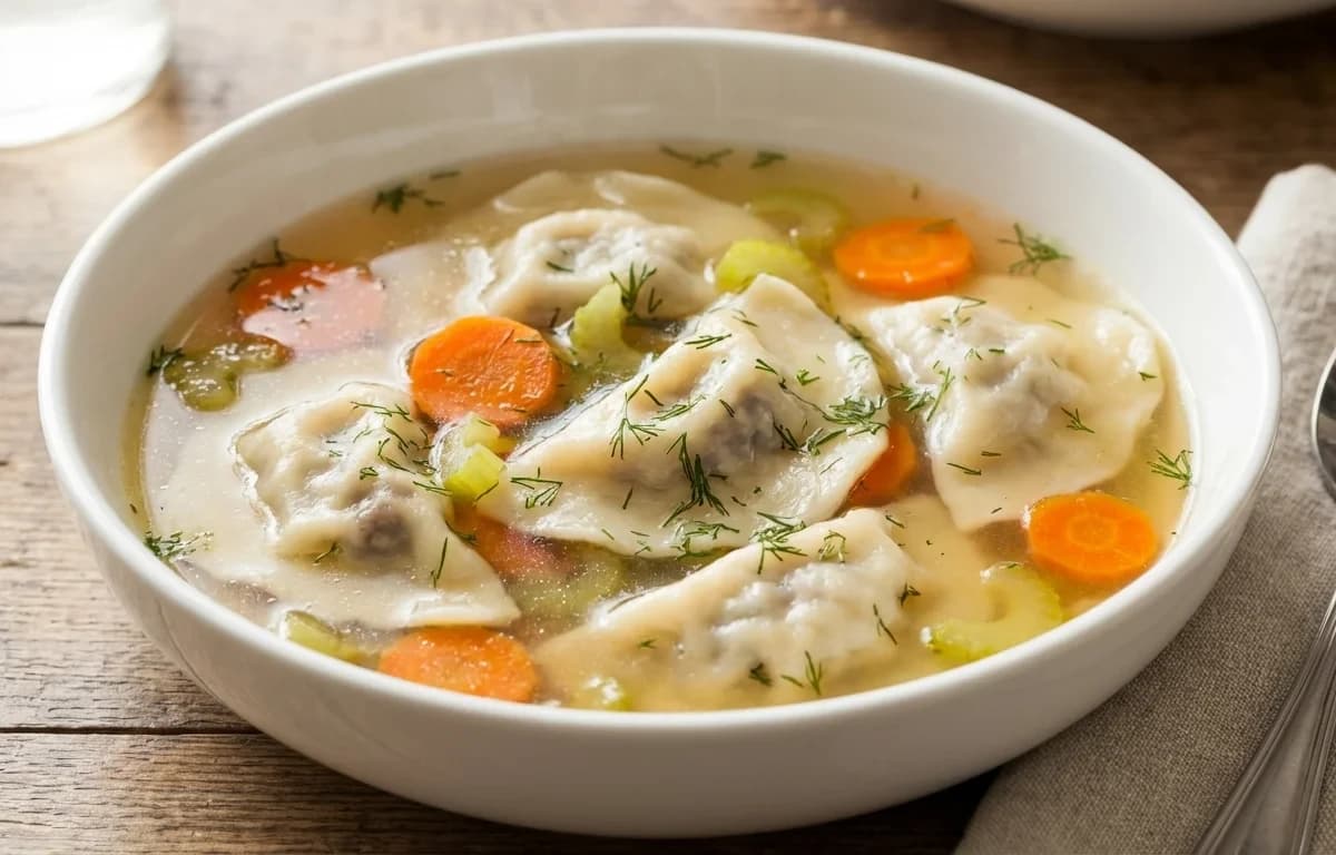 Kreplach Soup