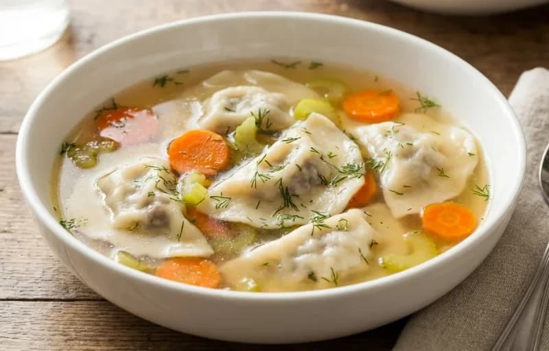 Kreplach Soup