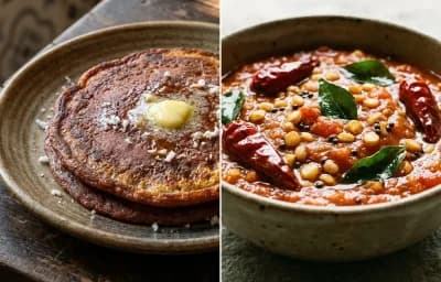 Kulith Polo with Tomato Chutney