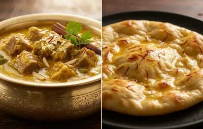 Kundan Qaliya with Saffron Sheermal