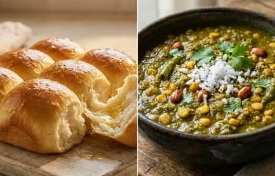 Ladi Pav with Patal Bhaji