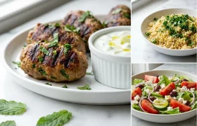 Lamb Kofta with Tzatziki