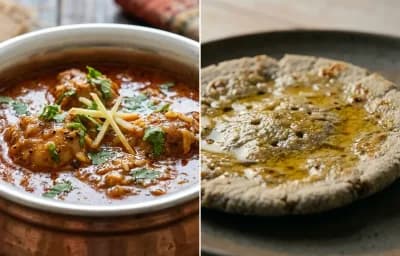 Lasan Marghi with Bajra Rotlo