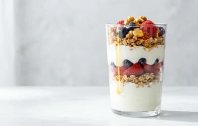 Layered Greek Yogurt Parfait