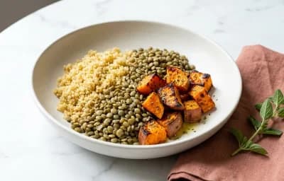 Lentil Quinoa Bowl