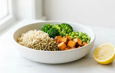 Lentil Quinoa Buddha Bowl
