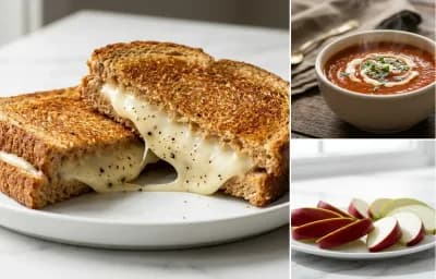 Light Grilled Cheese Sandwich