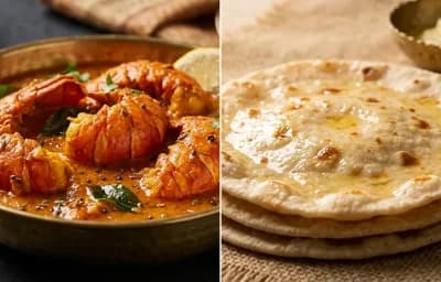 Lobster Masala with Rotli
