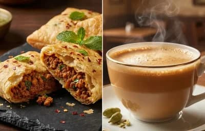Lukhmi with Irani Chai
