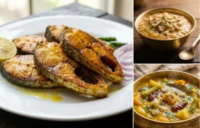 Macha Bhaja, Bihari Arna and Odia Dalma