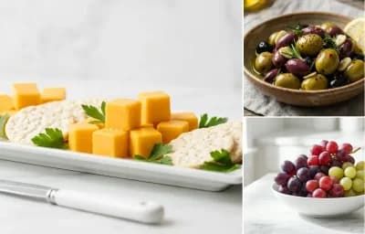 Marinated Olives with Grapes
