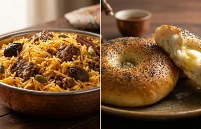 Matschgand Pulao with Kashmiri Girda