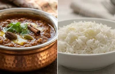 Matschgand with Steamed Basmati Rice
