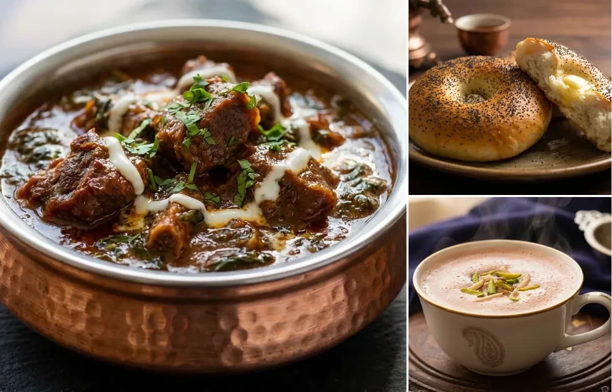 Methi Maaz, Kashmiri Girda and Noon Chai