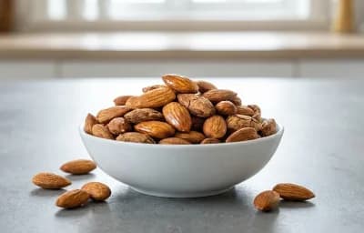 Mixed Nuts with Apple Slices