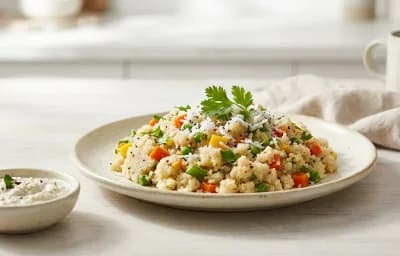 Mixed Vegetable Rava Upma
