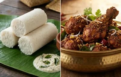 Moode with Chicken Sukka