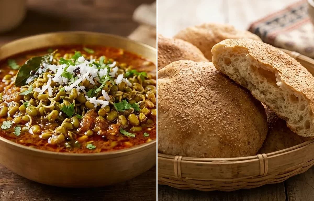 Moongachi Gathi with Goan Poee Bread