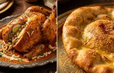Murgh Musallam with Taftan