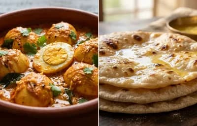 Mutta Ghassi with Chapati