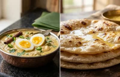 Muttai Kurma with Chapati