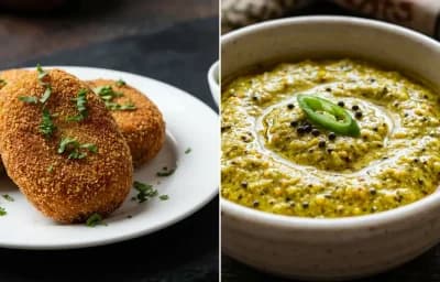 Mutton Cutlet with Bengali Kasundi