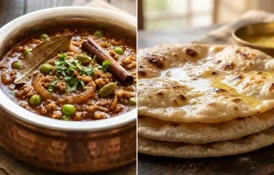 Mutton Keema Masala with Chapati
