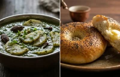 Nadru Palak with Kashmiri Girda