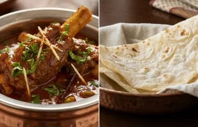 Nalli Gosht with Roomali Roti