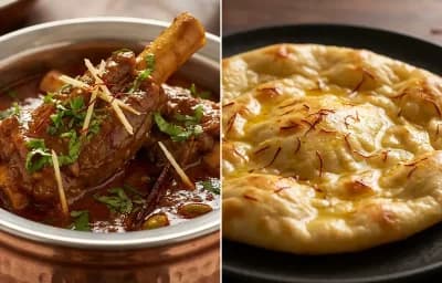 Nalli Gosht with Saffron Sheermal