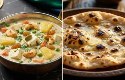 Navratan Korma with Tandoori Roti