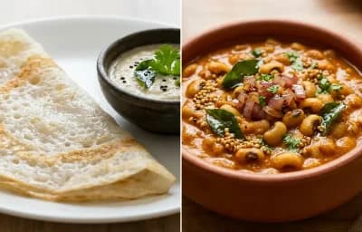Neer Dosa with Alasande Gassi