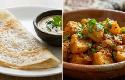 Neer Dosa with Batate Song
