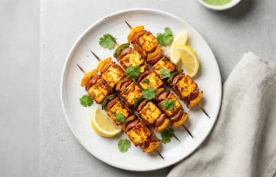 Oven-Baked Paneer Tikka