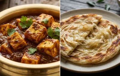 Palkatti Chettinad with Parotta