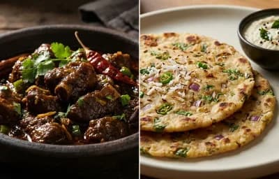 Pandi Curry with Akki Roti