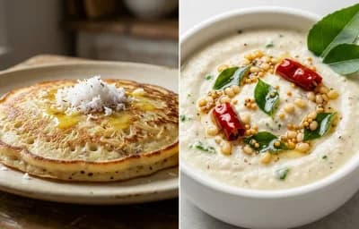 Ponsa Polo with Coconut Chutney