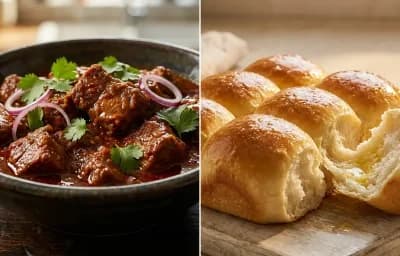 Pork Vindaloo with Ladi Pav