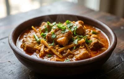 Pork with Bamboo Shoot