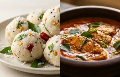 Pundi Gatti with Fish Curry
