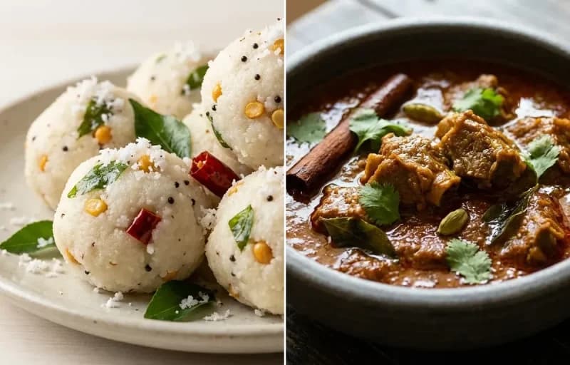 Pundi Gatti with Mutton Gassi