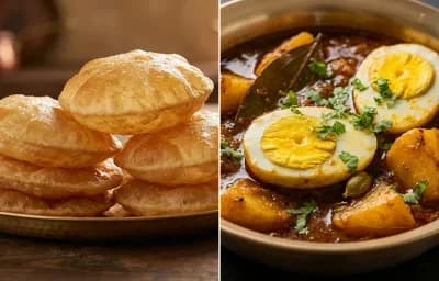 Puri with Anda Kassa