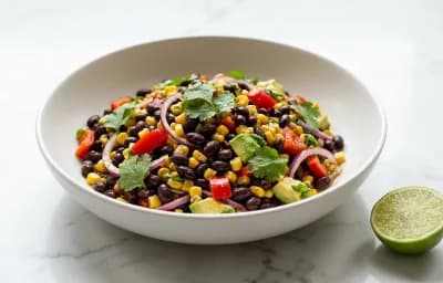 Quick Black Bean and Corn Salad