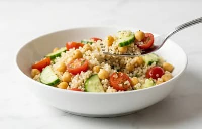 Quinoa Chickpea Bowl