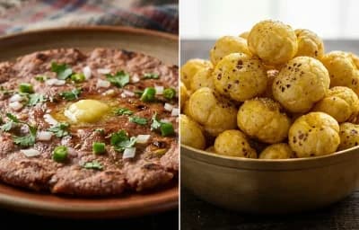 Ragi Roti with Roasted Makhana