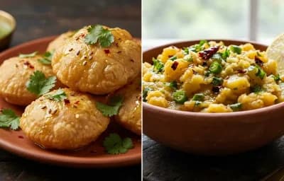 Ramroch with Aloo Chokha