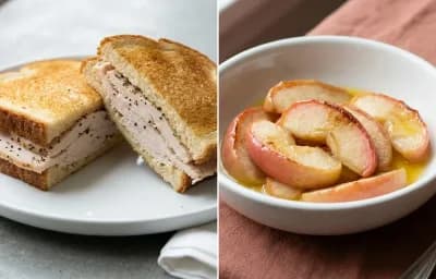 Roast Turkey Sandwich on Low Sodium White Bread