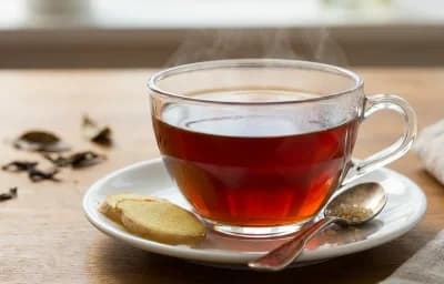 Roasted chana + tea/coffee