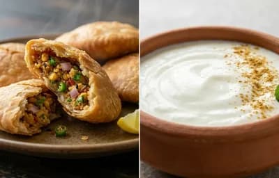 Sattu Kachori with Dahi