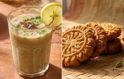Sattu Sharbat with Thekua